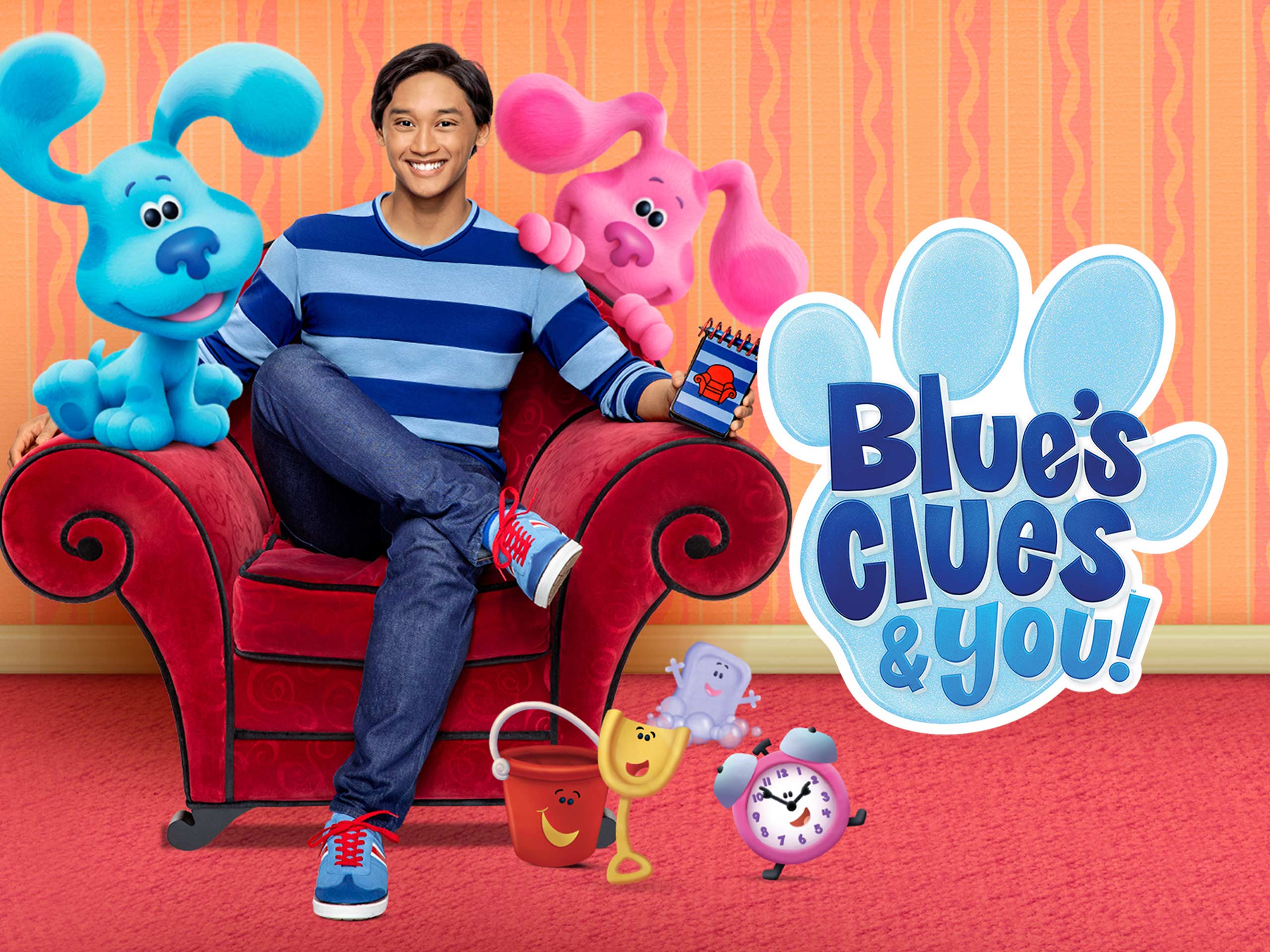 تصویر پسزمینه محتوای بلوز کلوز و تو! (Blue's Clues & You!)