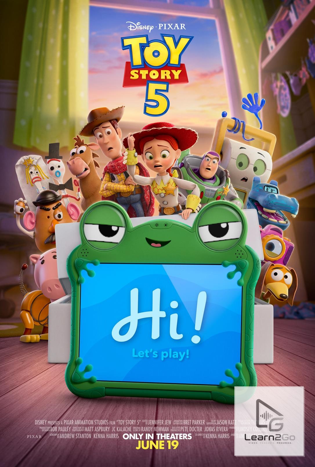 کاور داستان اسباببازی ۵ (Toy Story 5) در مسیر کوه قصهها
